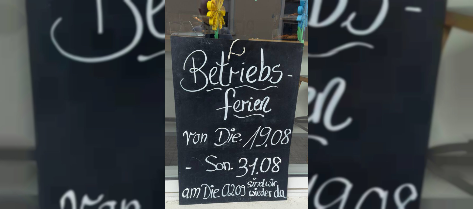 Bäckerei Schaub macht Sommerpause